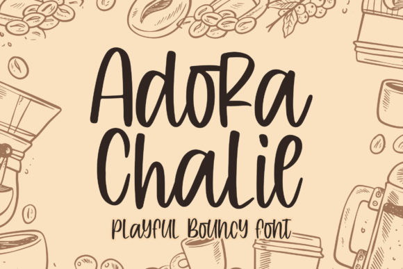 Adora Chalie: A Display Font for Creative Projects