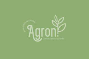 Agron: A Modern Display Font
