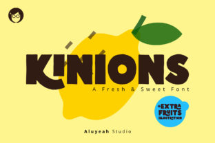 AL Kinions: A Sweet Display Font