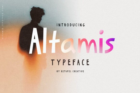 Altamis: A Bold Display Font for Digital Marketing