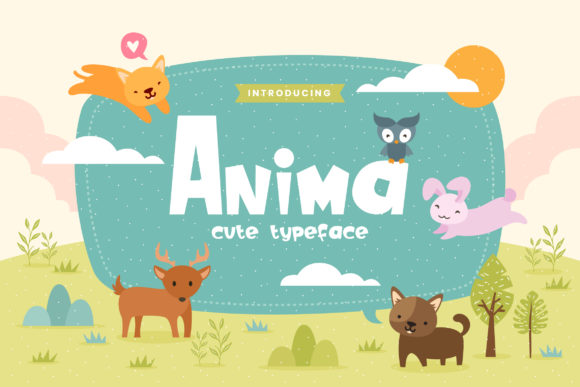 Anima: A Playful Display Font