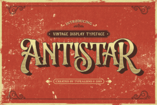 Antistar Font: Timeless Charm for Craft Creations