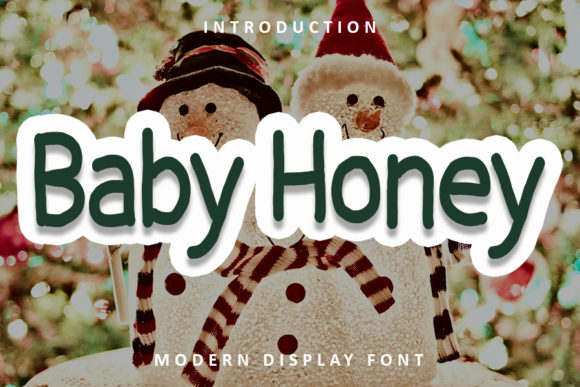 Baby Honey Font for Creative Projects