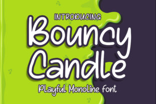 Bouncy Candle: A Playful Font for Creative Projects