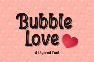 Bubble Love Font for Web Design
