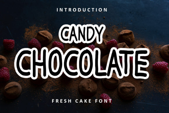 Candy Chocolate Font for Marketing