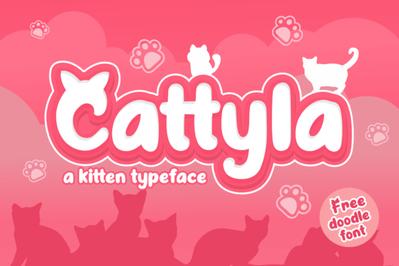 Cattyla: A Playful Display Font