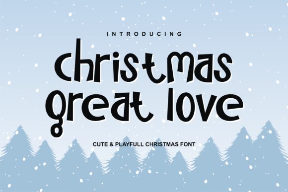 Christmas Great Love Font