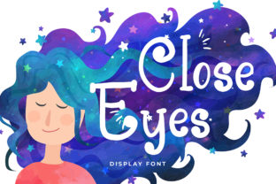 Close Eyes Font: Playful Typography for Crafters
