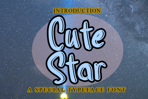 Cute Star Font: A Creative Touch