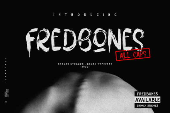Fredbones: A Bold Font for Business Branding