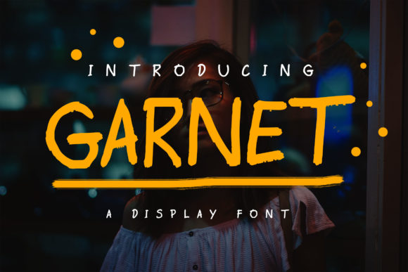 Garnet: A Modern Display Font