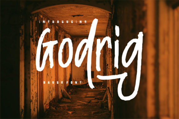 Godrig Font for Business Branding