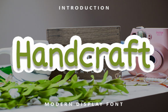 Handcraft: A Font for Business Style