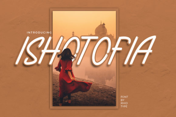 Ishotopia: A Bold Display Font for Impactful Design