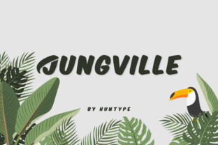 Jungville: A Magical Display Font