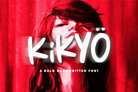 Kikyö: A Bouncy Display Font