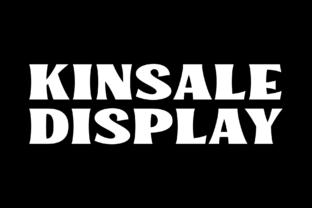 Kinsale: A Bold Display Font for Web Design