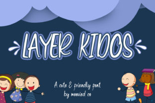 Layer Kidos: A Playful Display Font