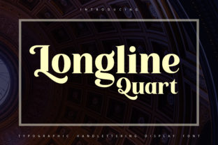 Longline Quartz: A Bold Display Font