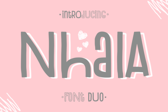 Nhala: A Sweet Display Font