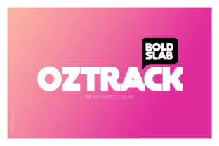 Oztrack: A Bold Font for Business Branding