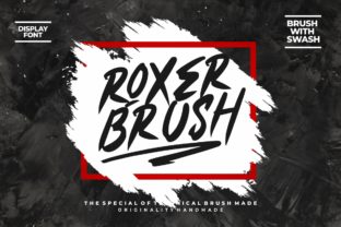 Roxer Brush: A Bold Display Font
