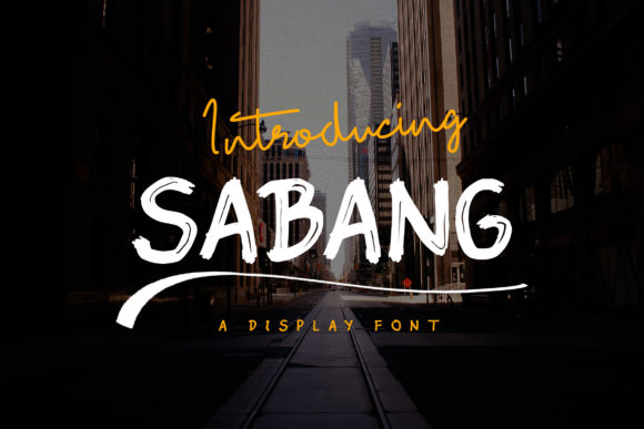 Sabang Font: Urban Style for Web Design