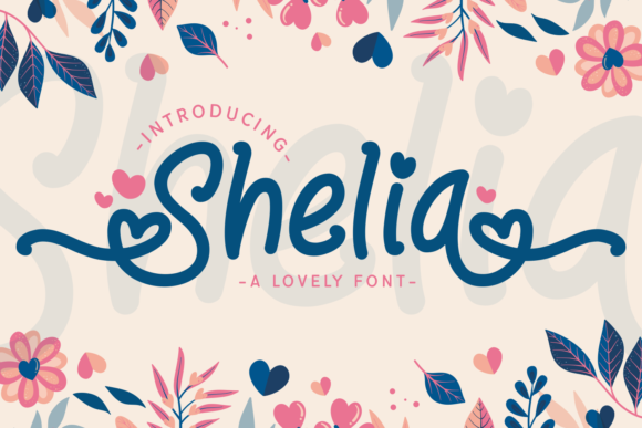 Shelia: A Sweet Display Font for Creative Projects