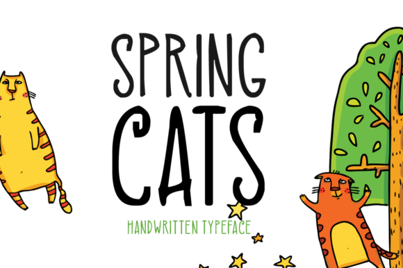 Spring Cats Font for Bold Campaigns