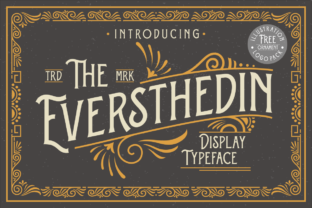 The Eversthedin: A Retro Display Font with Character