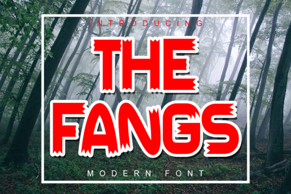 The Fangs: A Bold Display Font